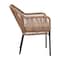Flash Furniture Set of 2 Natural All-Weather Woven Patio Chairs, 2PK SDA-AD892006-NAT-2-GG - alternate 7